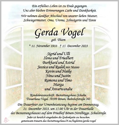Gerda Vogel