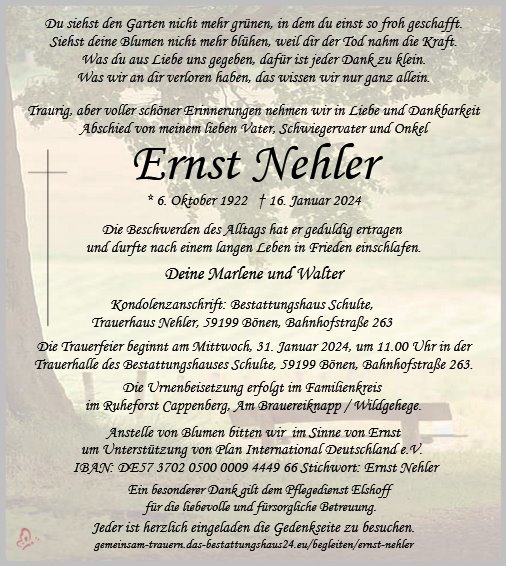 Ernst Nehler