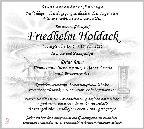 Friedhelm Holdack