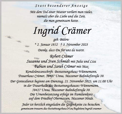 Ingrid Crämer