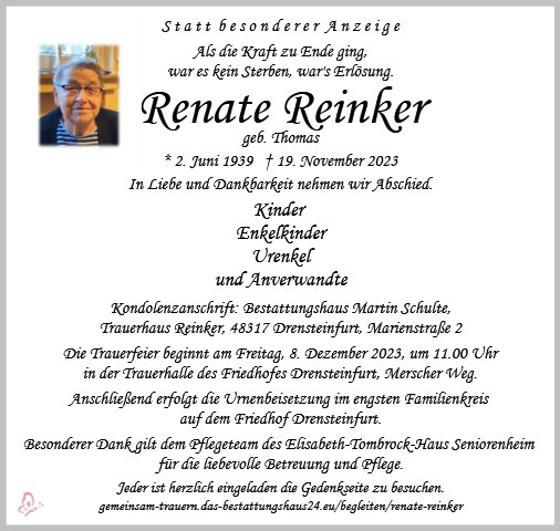 Renate Reinker