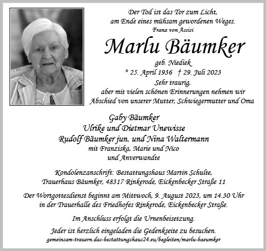 Marlu Bäumker