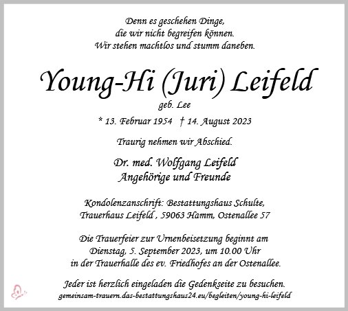 Young-Hi (Juri) Leifeld