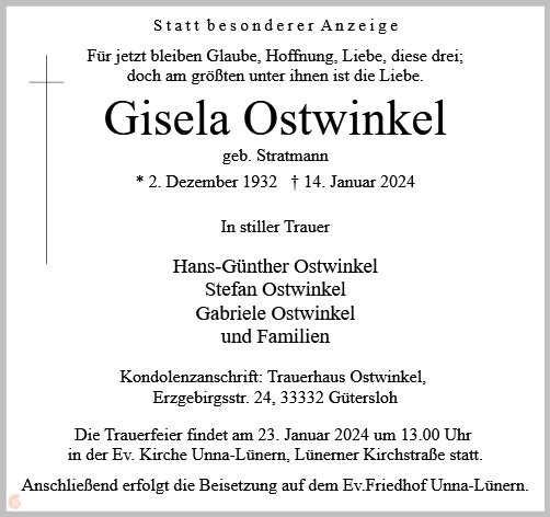 Gisela Ostwinkel