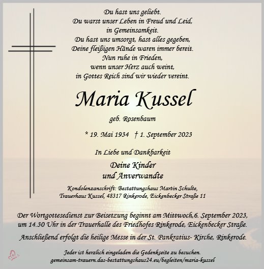 Maria Kussel