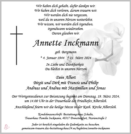 Annette Inckmann