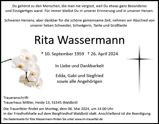 Rita Wassermann