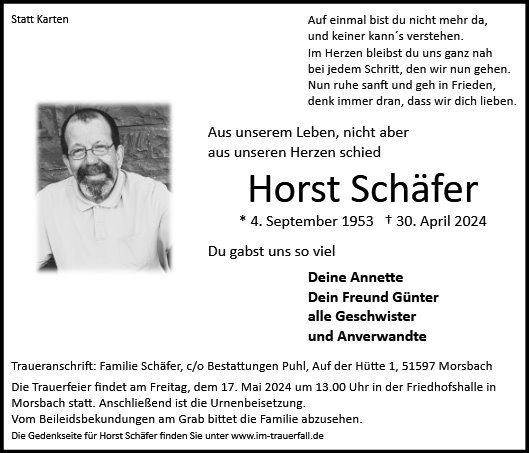Horst Schäfer