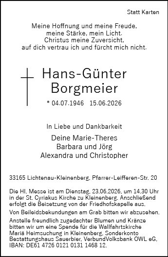 Hans-Günter Borgmeier