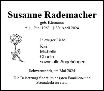 Susanne Rademacher