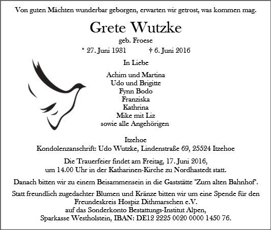 Grete Wutzke
