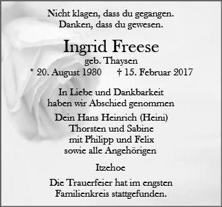 Ingrid Freese