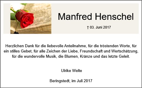 Manfred Henschel