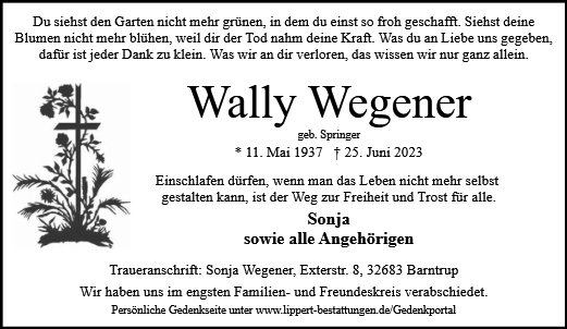 Wally Wegener