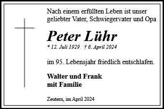 Peter Lühr