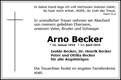 Arno Becker
