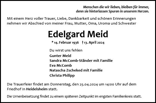 Edelgard Meid
