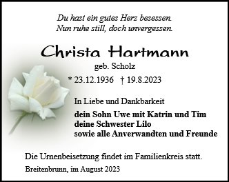 Christa Hartmann