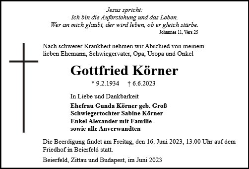 Gottfried Körner