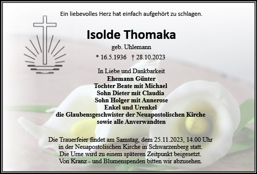 Isolde Thomaka