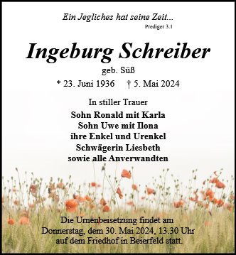 Ingeburg Schreiber