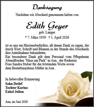Edith Geyer