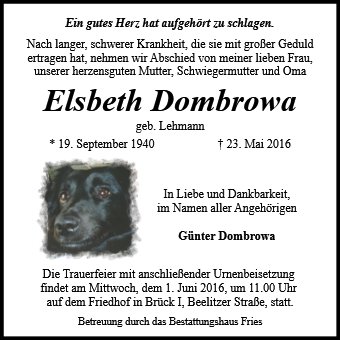 Elsbeth Dombrowa