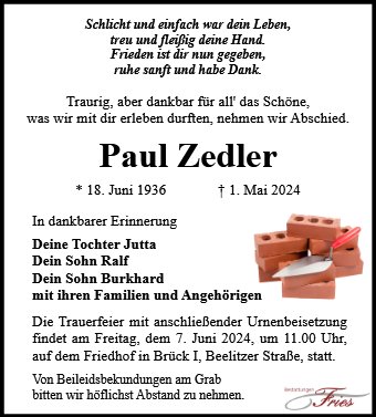 Paul Zedler