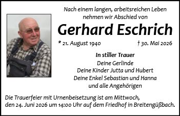Gerhard Eschrich