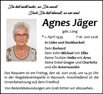 Agnes Jäger