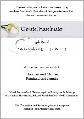 Christel Haselmaier