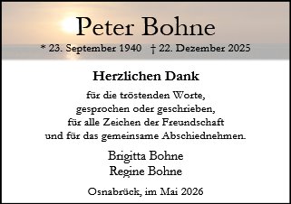 Peter Bohne
