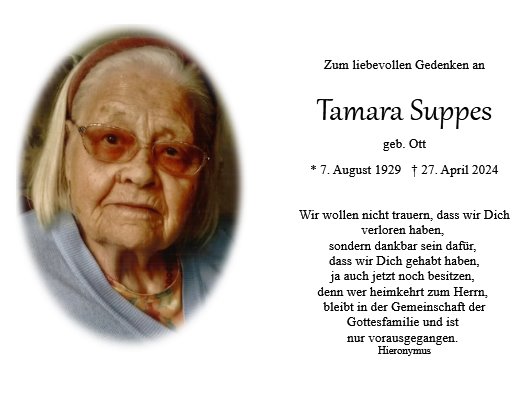 Tamara Suppes