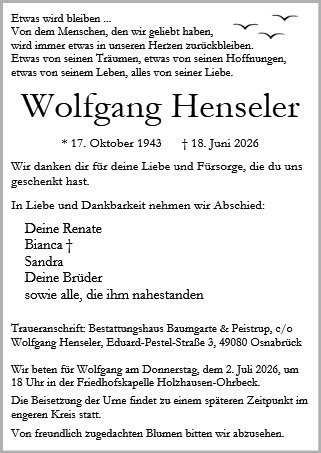 Wolfgang Henseler