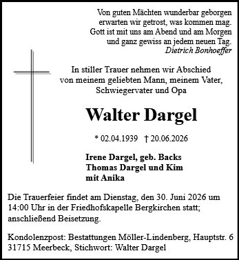 Walter Dargel
