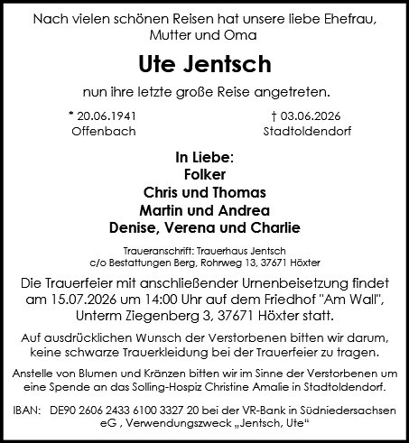 Ute Jentsch