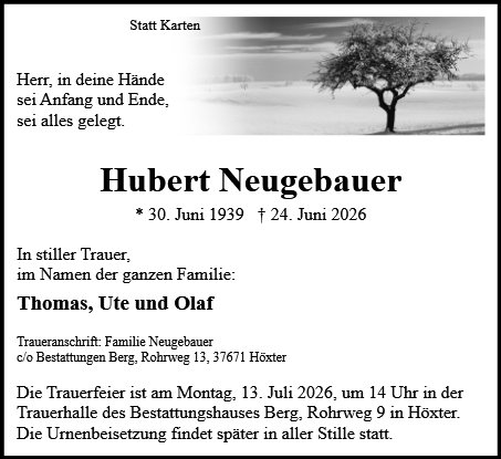 Hubert Neugebauer