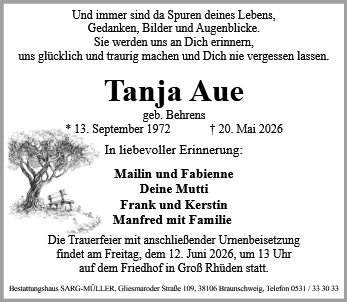 Tanja Aue