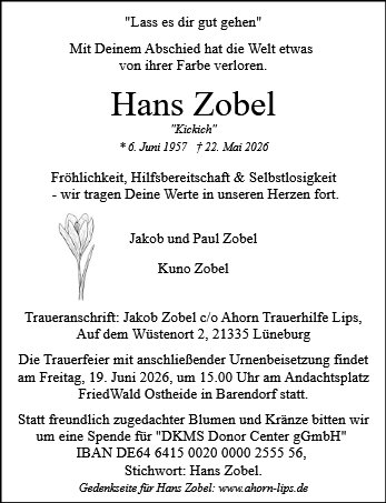 Hans Zobel