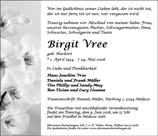 Birgit Vree