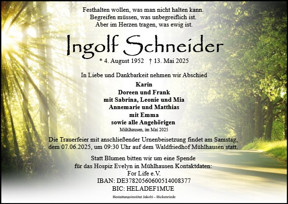 Ingolf Schneider