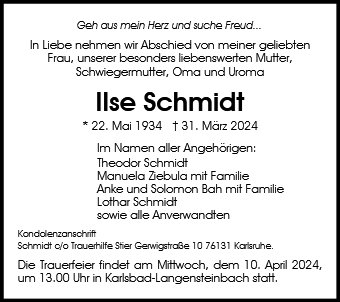 Ilse Schmidt