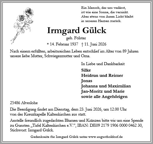 Irmgard Gülck