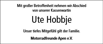 Ute Hobbje
