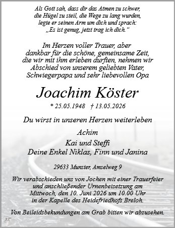 Joachim Köster