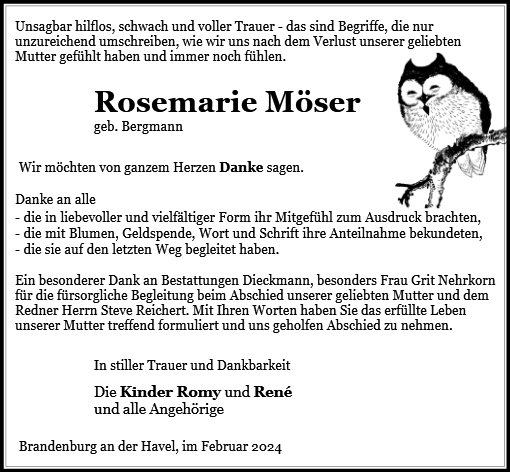 Rosemarie Möser