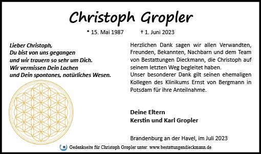 Christoph Gropler