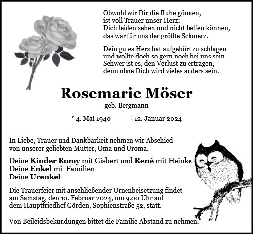 Rosemarie Möser
