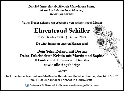 Ehrentraud Schiller