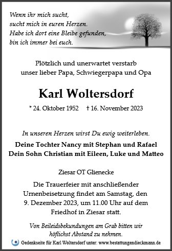Karl Woltersdorf